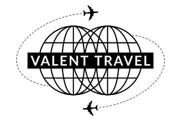 Valent Travel Logo Black